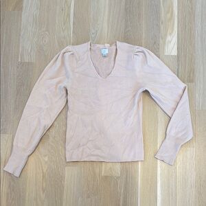 A New Day Women's V-Neck Sweater in nude